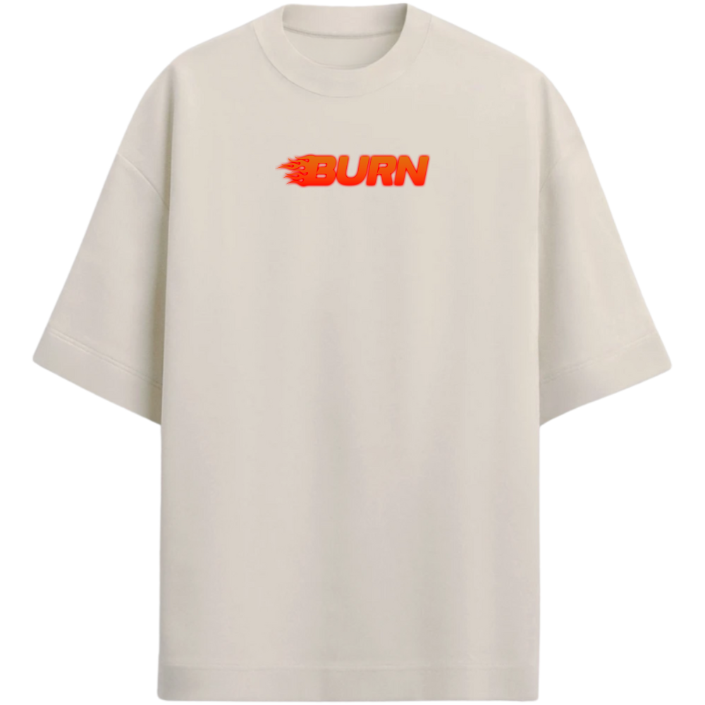 "Camisa Oversized Estampa DUNA & CONSUMA GROOVIN' | BURN" Camiseta Oversized Premium