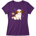 "Shih-tzu" Blusa Baby Look