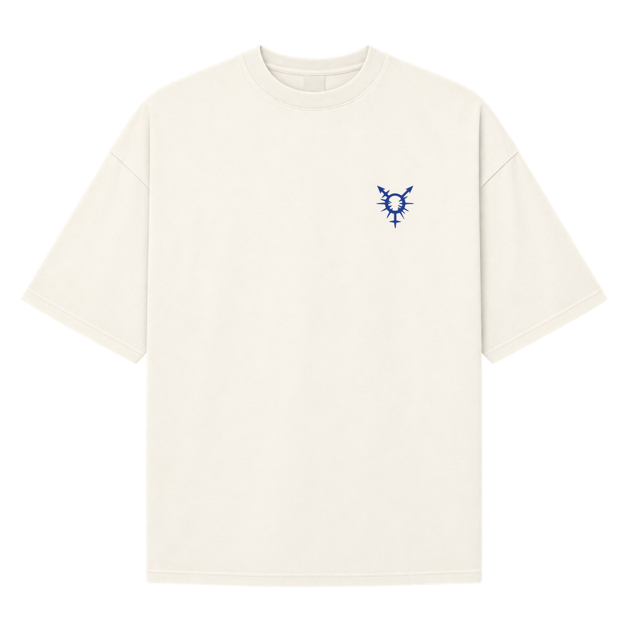 "transcestrais" Camiseta Oversized Suedine 220g