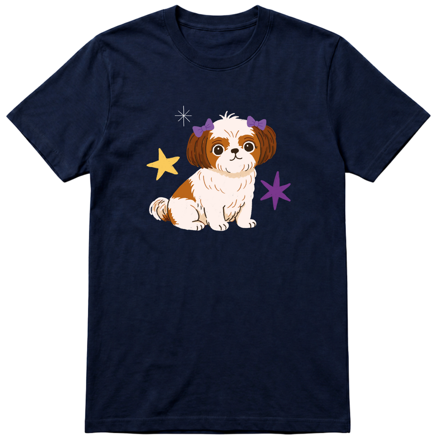 "Shih-tzu" Camiseta Básica Unissex