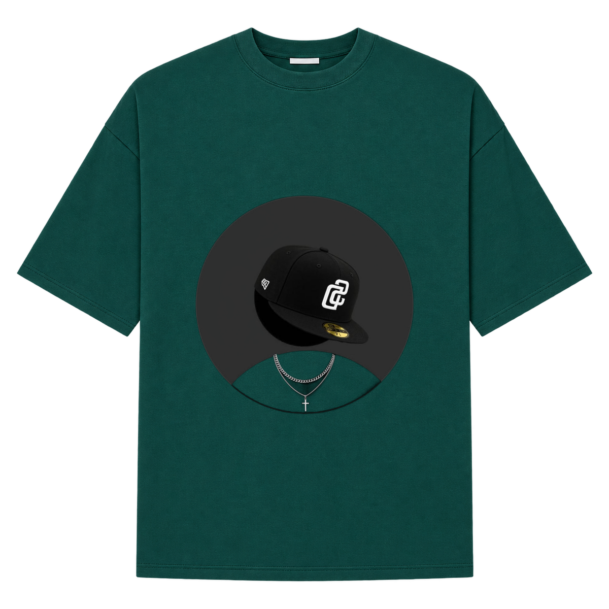 "Camiseta oversize masculina" Camiseta Oversized Suedine 220g