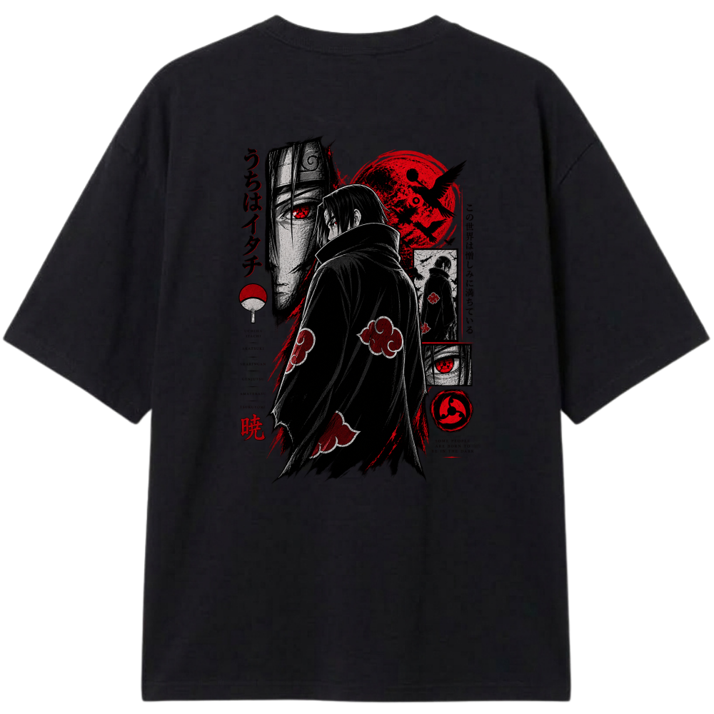 "Produto #001 de Akuma - ITACHI" Camiseta Oversized Classic