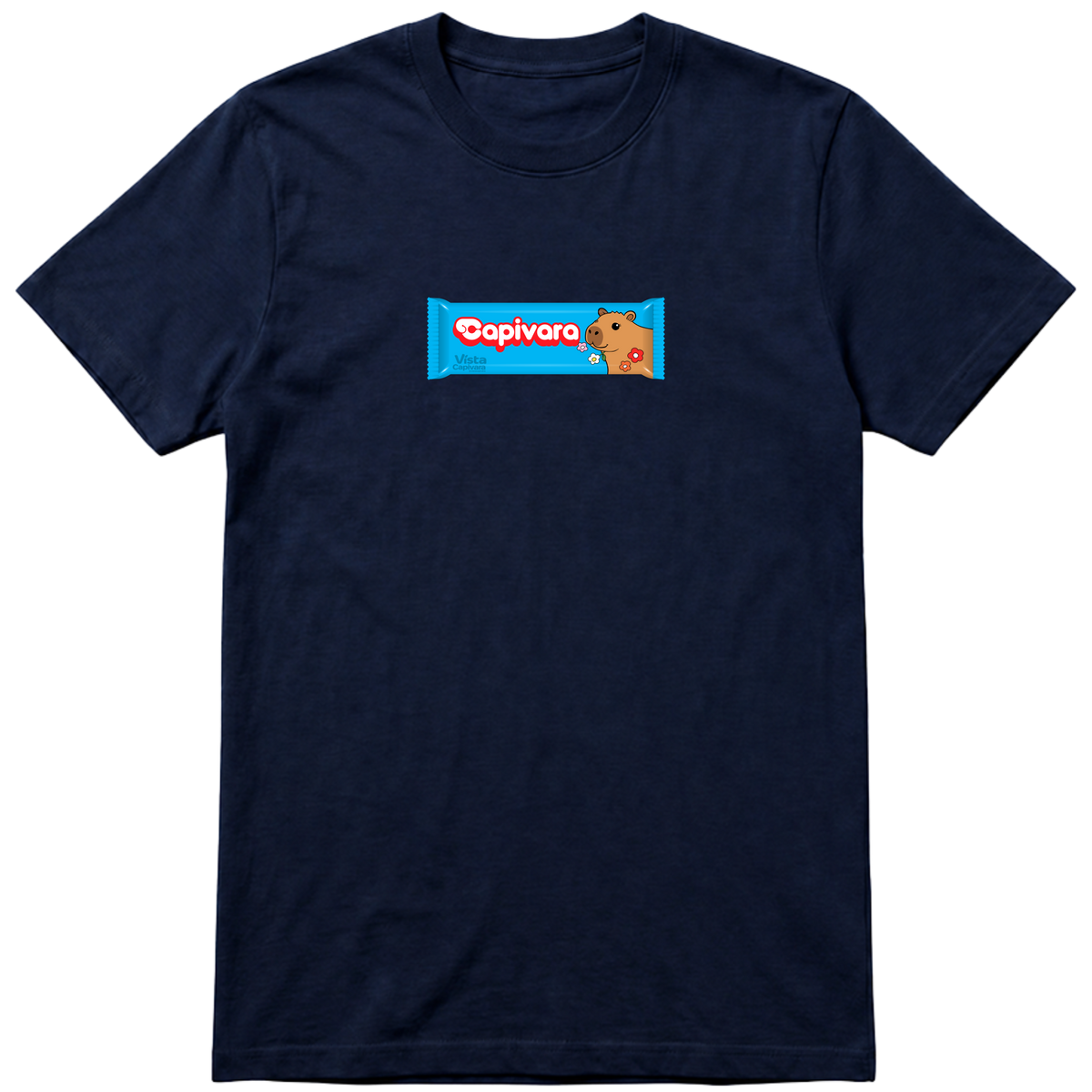 "Capivara Fofa DTF" Camiseta Premium Unissex Bunker Studios