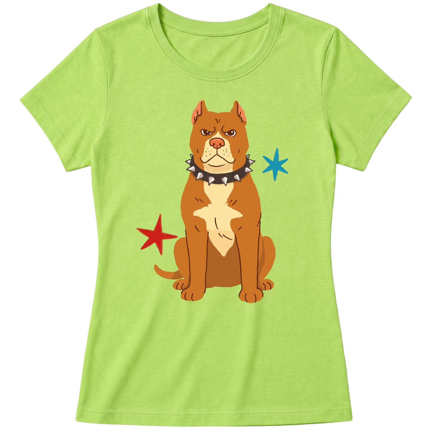 "Pitbull" Blusa Baby Look