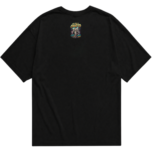 "Produto #013 Camisa Oversized TÚ ÉS O CRISTO O FILHO DO DEUS VIVO" Oversized Básica 30.1