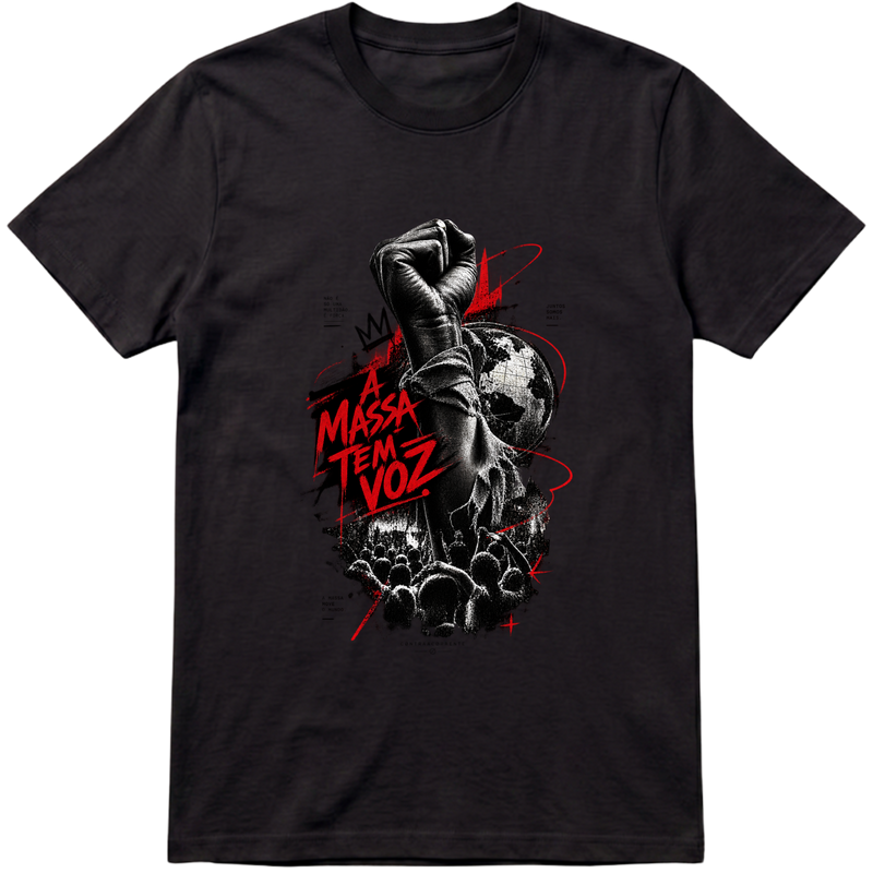 "Regular Essential #034 - CØNTRAACØRRENTE" Camiseta Premium Unissex Bunker Studios