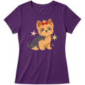 "Yorkshire terrier" Blusa Baby Look