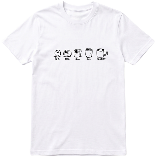 "semana evolução" Camiseta Básica Unissex