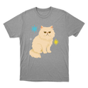 "Gato persa" Camiseta Básica Unissex