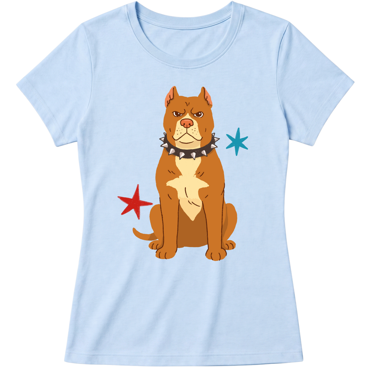 "Pitbull" Blusa Baby Look