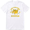 "Não tem luxo mas tem cerveja" Camiseta Básica Unissex