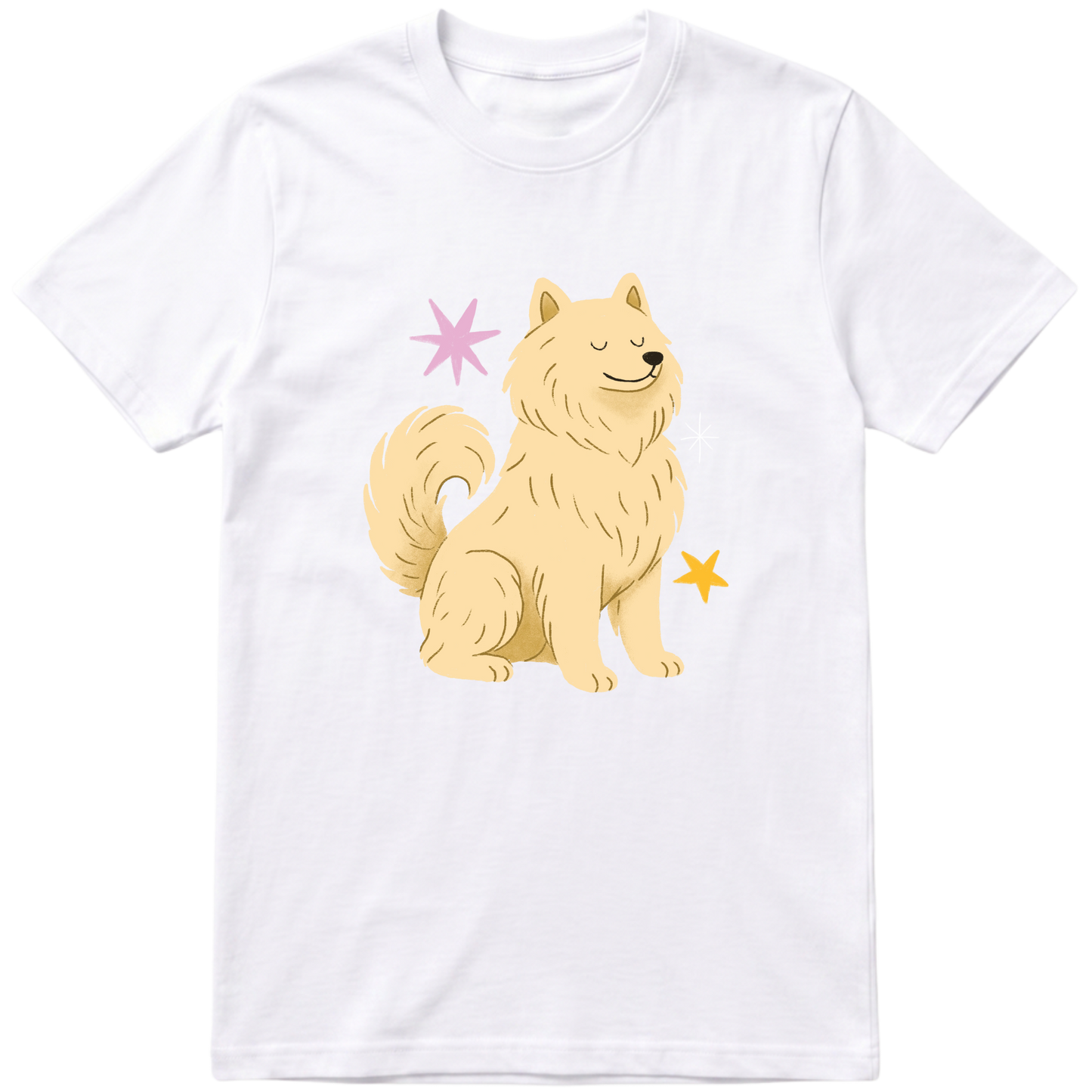 "samoieda" Camiseta Básica Unissex