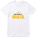 "Meu partido é o Brasil" Camiseta Premium Unissex Bunker Studios