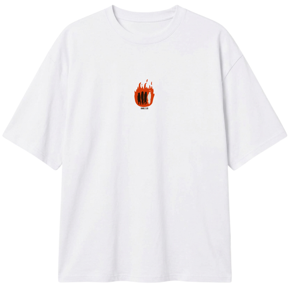 "4º Homem na Fornalha" Camiseta Oversized Classic