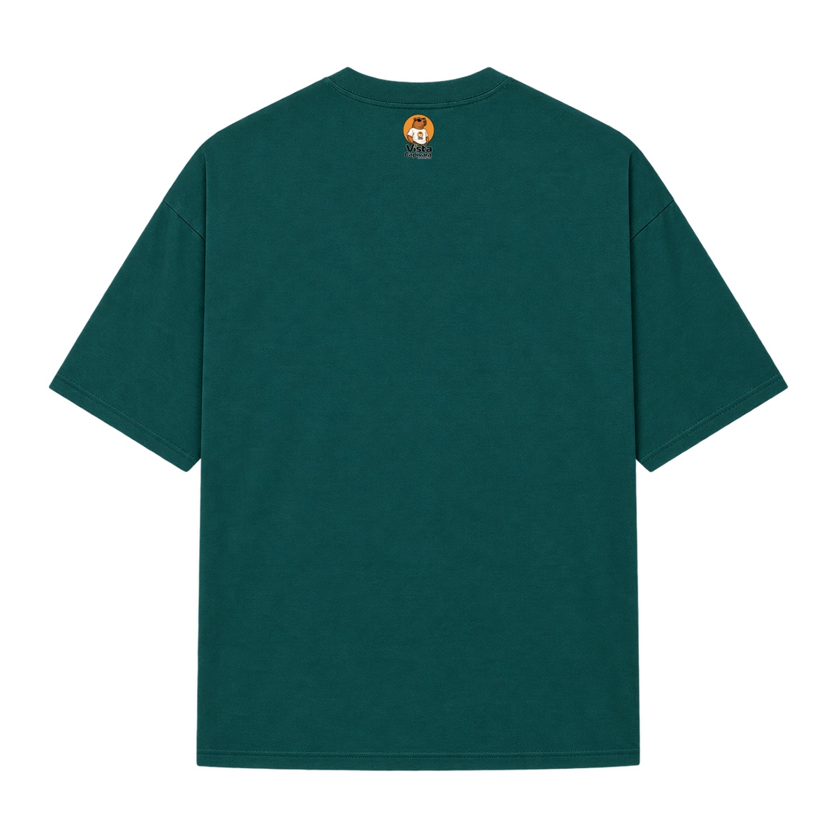 "Capivara Rock & Roll DTF" Camiseta Oversized Suedine 220g