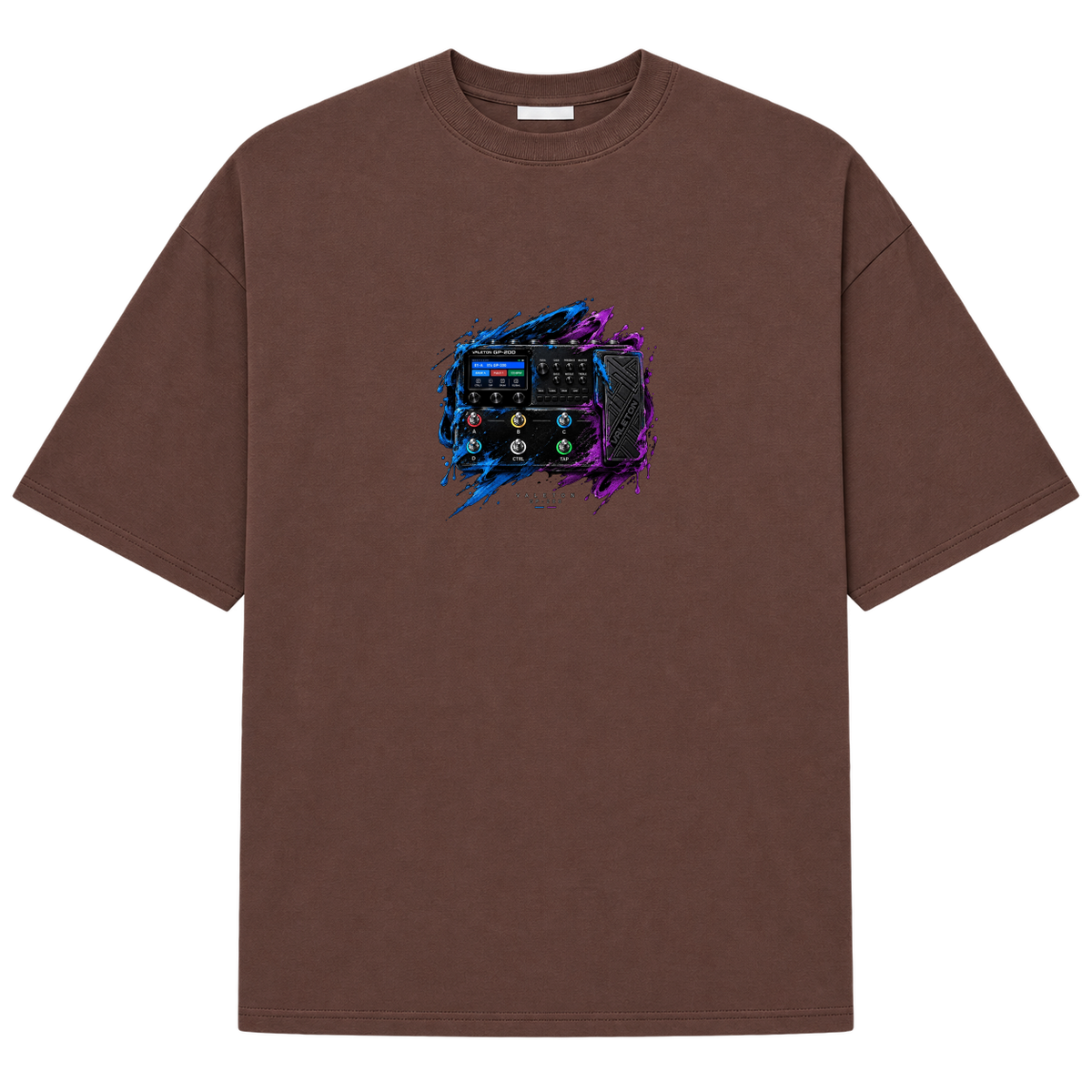 "VALETON GP 200" Camiseta Oversized Suedine 220g