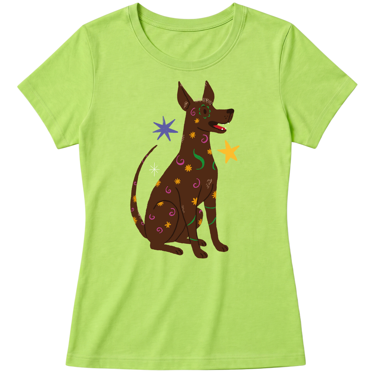 "Xoloitzcuintle" Blusa Baby Look