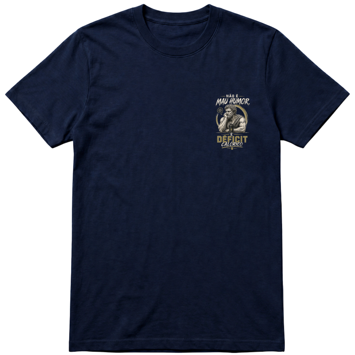 "déficit" Camiseta regular básica