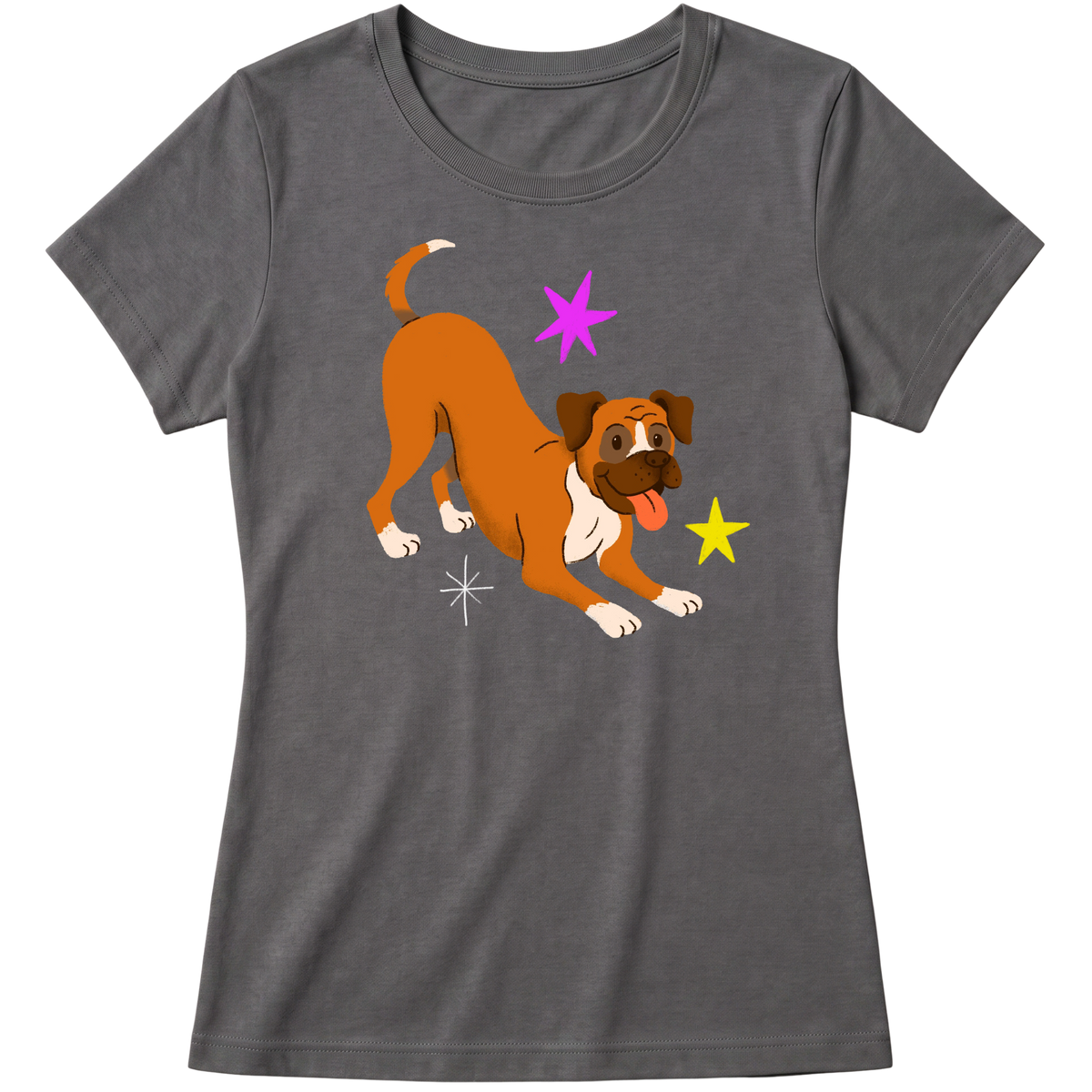 "Boxer" Blusa Baby Look