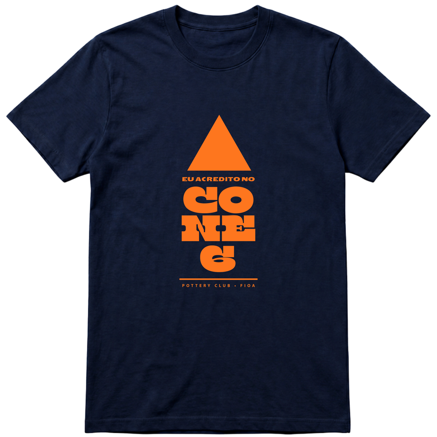 "cone6 - dtg" Camiseta Básica Unissex