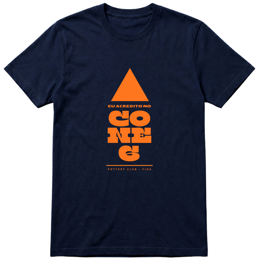 "cone6 - dtg" Camiseta Básica Unissex