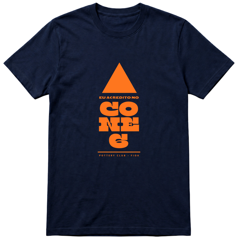 "cone6 - dtg" Camiseta Básica Unissex