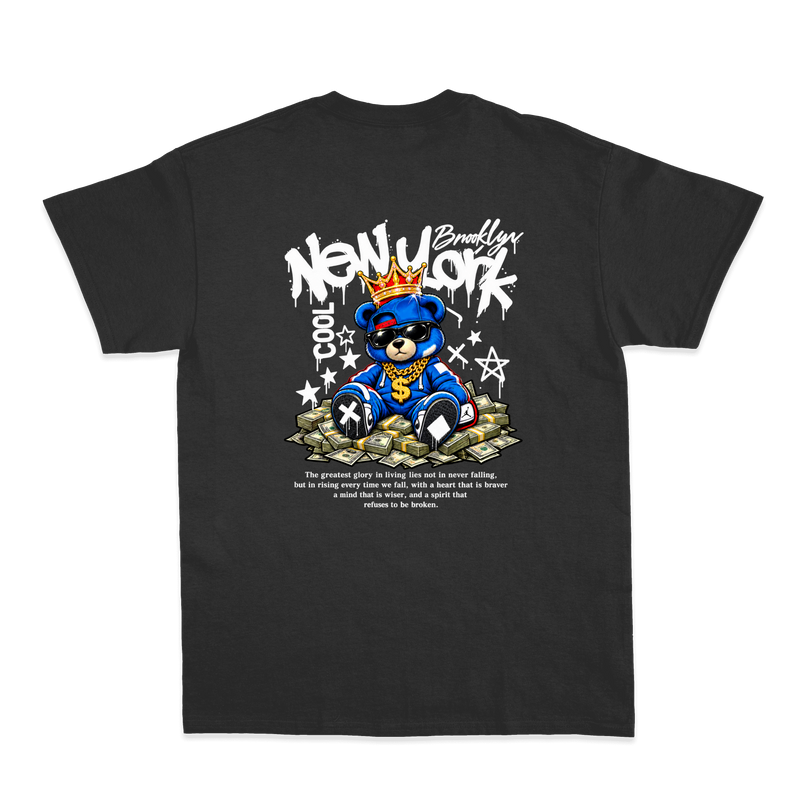 "Camiseta Regular Classic - Royal Bear" Camiseta regular básica