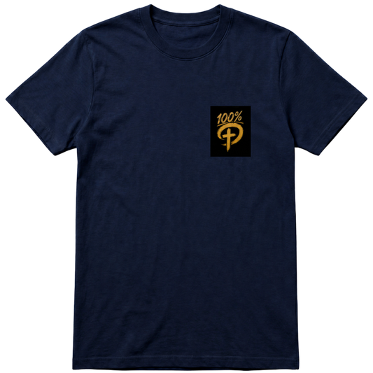 "CRISTO VIVE EM MIM" Camiseta regular básica