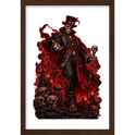 ""Exu Caveira" Full Art - Quadro tradicional" Quadro tradicional sem vidro acrílico