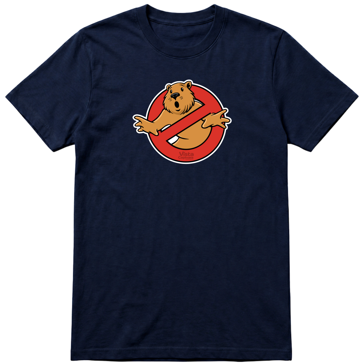 "Capivara Fantasma DTF" Camiseta Premium Unissex Bunker Studios