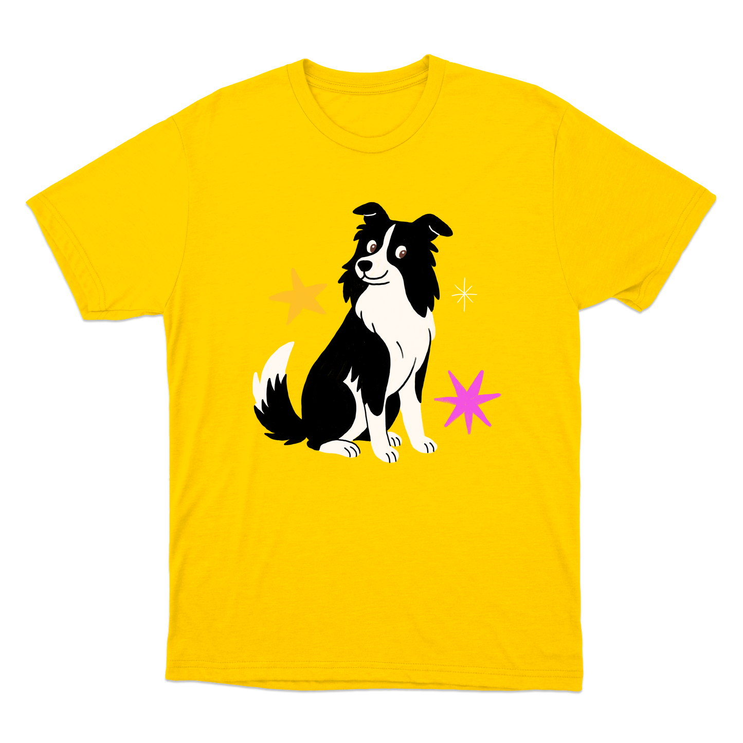 "Border Collie" Camiseta Básica Unissex