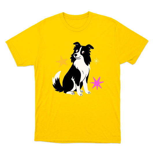 "Border Collie" Camiseta Básica Unissex