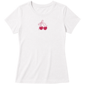 "Baby Look Pinky Cherry" Blusa Baby Look