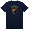 "Estampa GUIA-ME PELAS VEREDAS DA JUSTIÇA TS" Camiseta Premium Unissex Bunker Studios