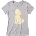 "Poodle" Blusa Baby Look