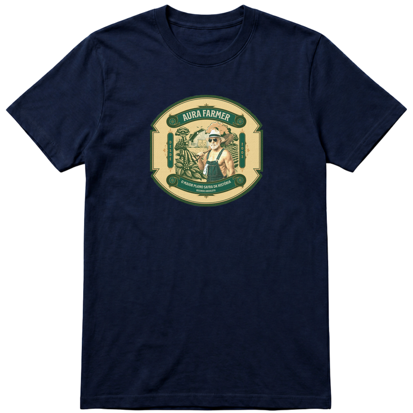 "Lula Farm Aura" Camiseta Básica Unissex