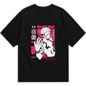 "Jujutsu Kaisen - Sukuna" Camiseta Oversized Básica