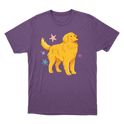 "Golden retrivier" Camiseta Básica Unissex