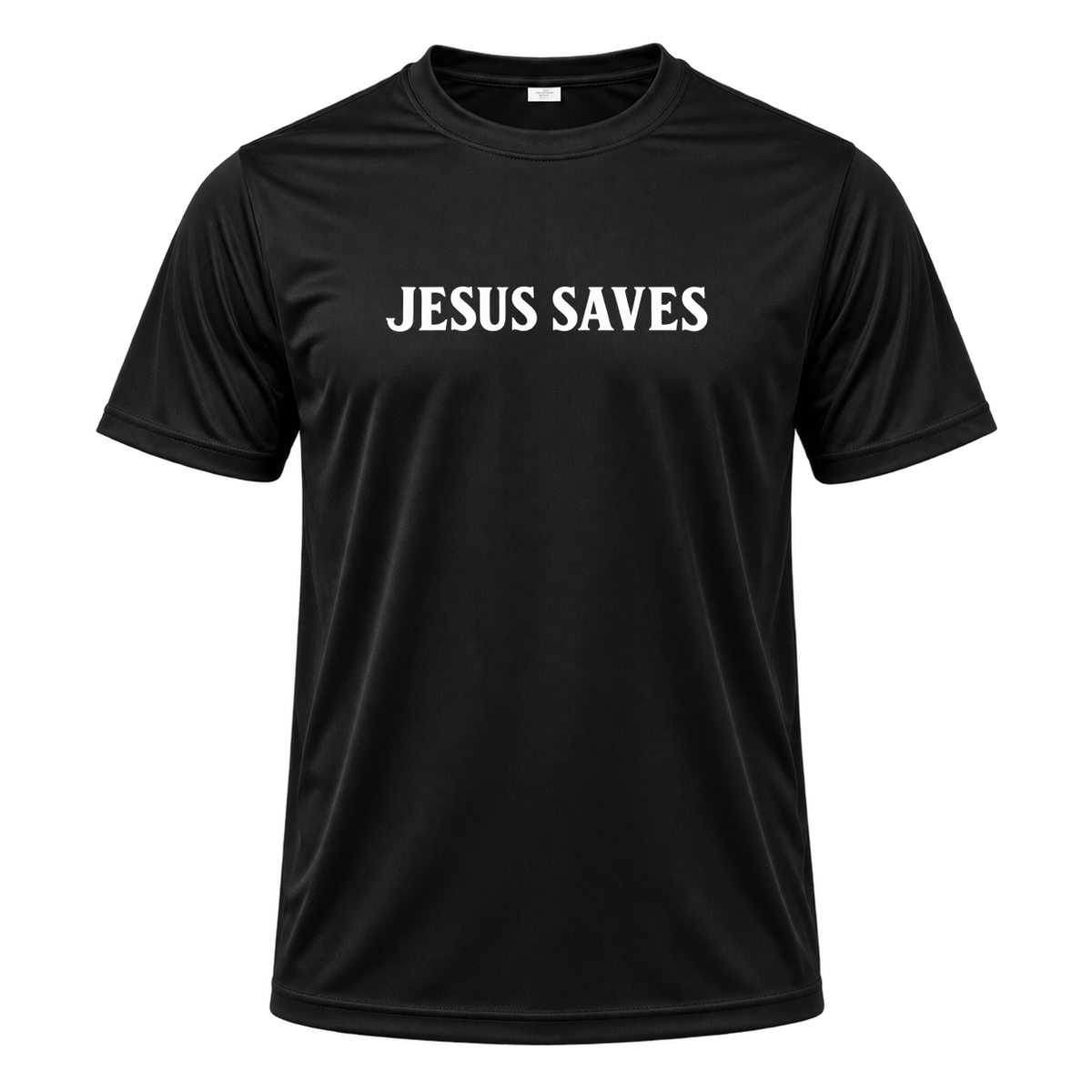 "Camiseta Dryfit Masculina Basic - Jesus Saves" Camiseta Dryfit Masculina Basic