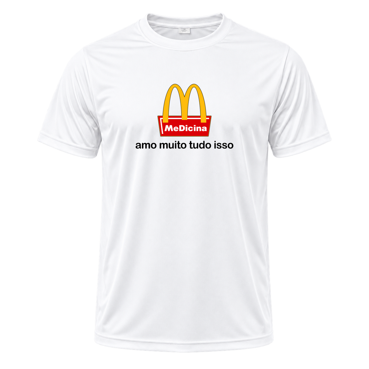 "MeDicina SOS Luma" Camiseta Dryfit Masculina Basic