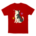 "Husky siberiano" Camiseta Básica Unissex