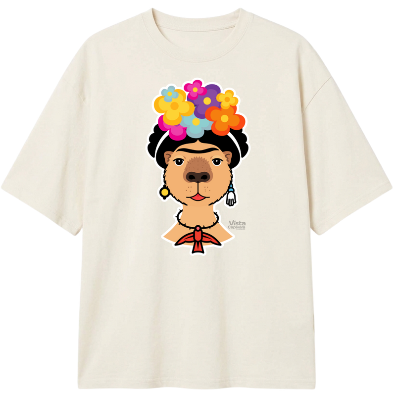 "Frida Kahpivara DTF" Camiseta Oversized Classic