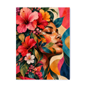 "Rosto em Flores" Poster