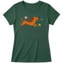 "Dachshund - salsicha" Blusa Baby Look