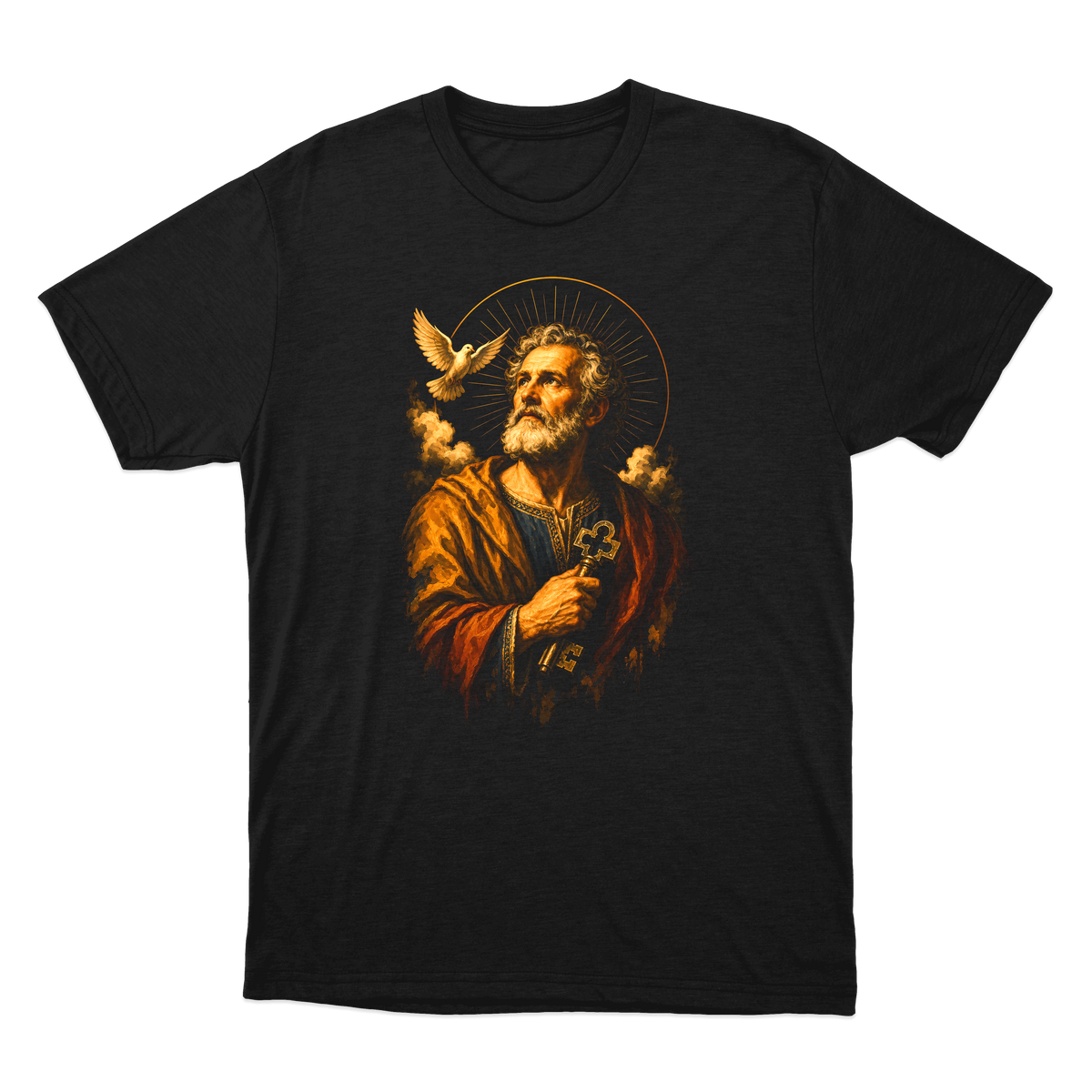 "São Pedro" Camiseta regular básica