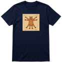 "Capivara Vitruviana DTG" Camiseta Premium Unissex