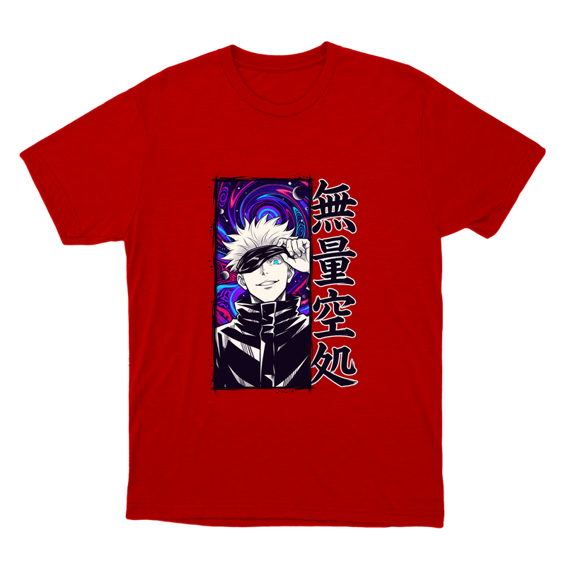 "Gojo - Jujutsu Kaisen" Camiseta Básica Unissex