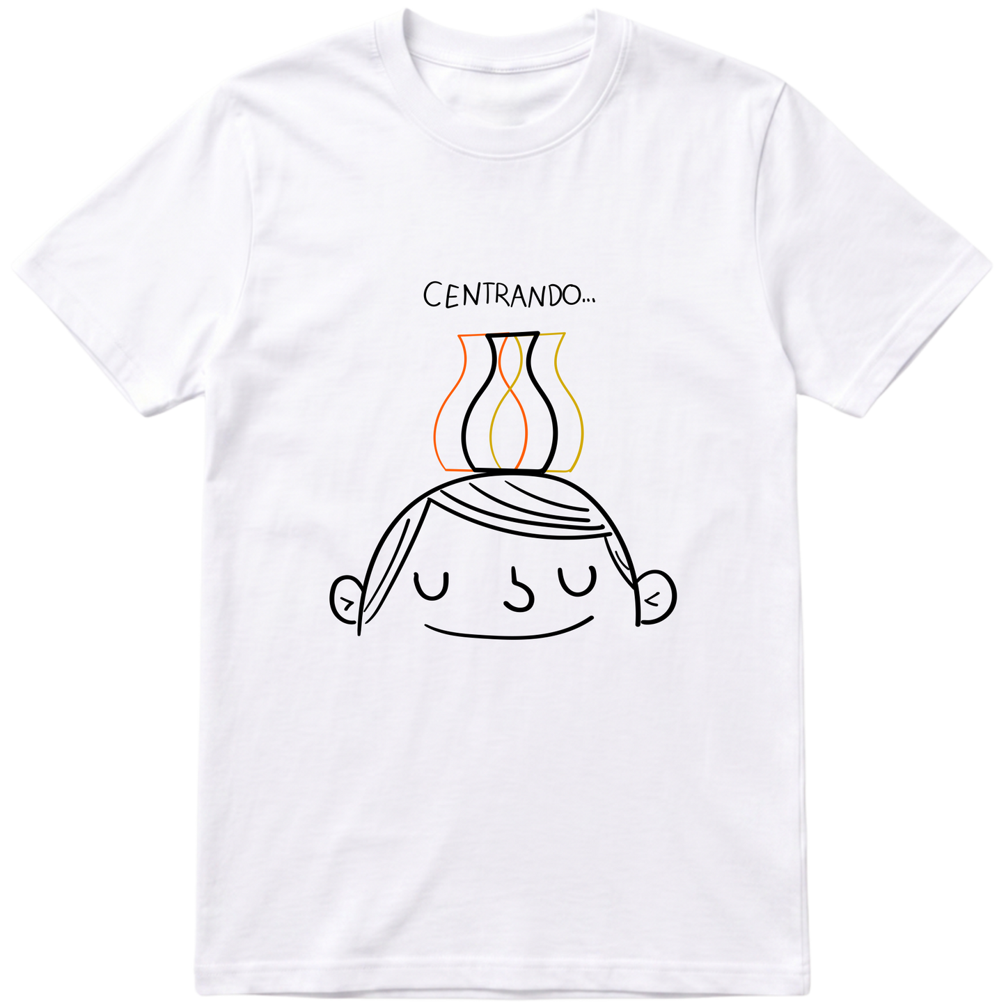 "centrando cartum" Camiseta Básica Unissex
