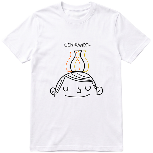 "centrando cartum" Camiseta Básica Unissex