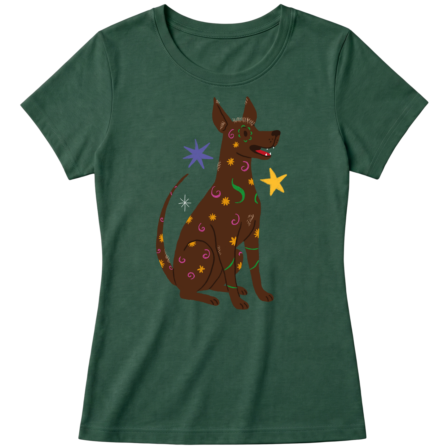 "Xoloitzcuintle" Blusa Baby Look